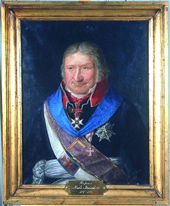 Niels Treschow malt av August Eiebakke - kopi etter original av Jacob Munch - Eidsvoll 1814 -EM.00681