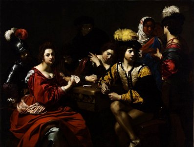 Nicolas Régnier - Cardsharps and Fortune Teller - WGA19040