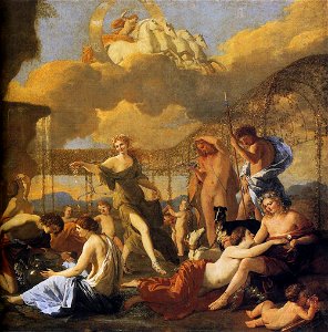 Nicolas Poussin - The Empire of Flora (detail) - WGA18280