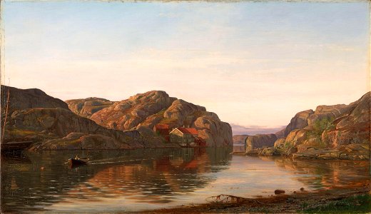 Amaldus Nielsen - Morning in Ny-Hellesund - NG.M.00326 - National Museum of Art, Architecture and Design