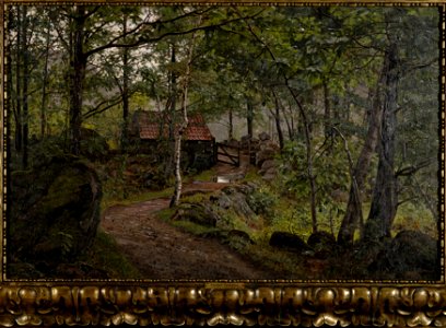 Amaldus Nielsen - Under trærne, Hoven ved Mandal - AN.M.00268 - Munch Museum (cropped-1)