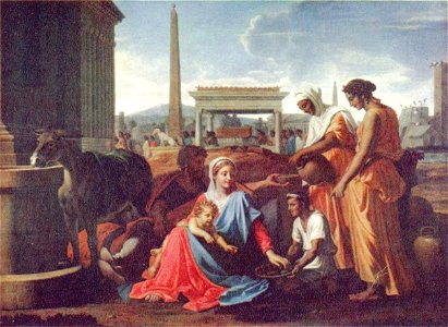 Nicolas Poussin 076. Free illustration for personal and commercial use.