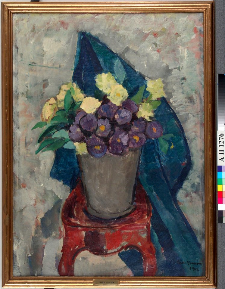 Niels Hansen - Kukka-asetelma - A II 1276 - Finnish National Gallery