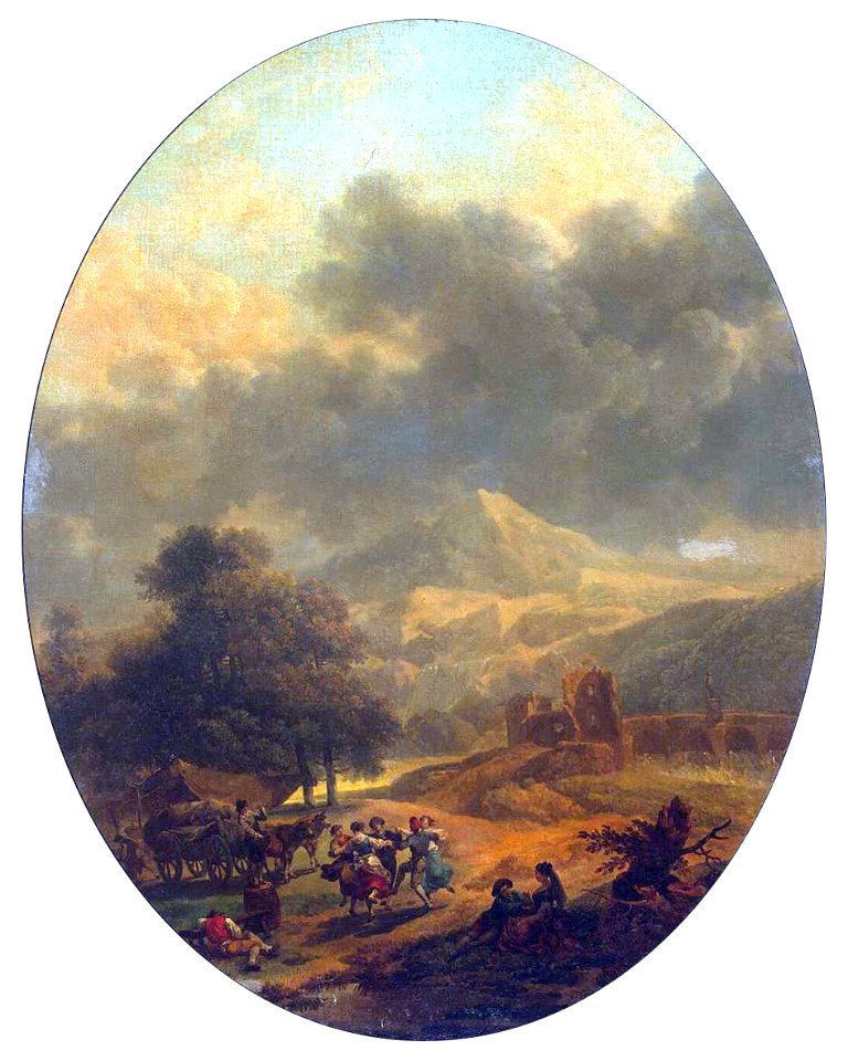 Nicolas-Antoine Taunay - Country Landscape - WGA22042 B