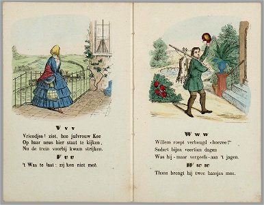 Nieuw AB boek naar een oud rijmpje en op een aardig wijsje (1856) - PPN 851964206 - Image 14