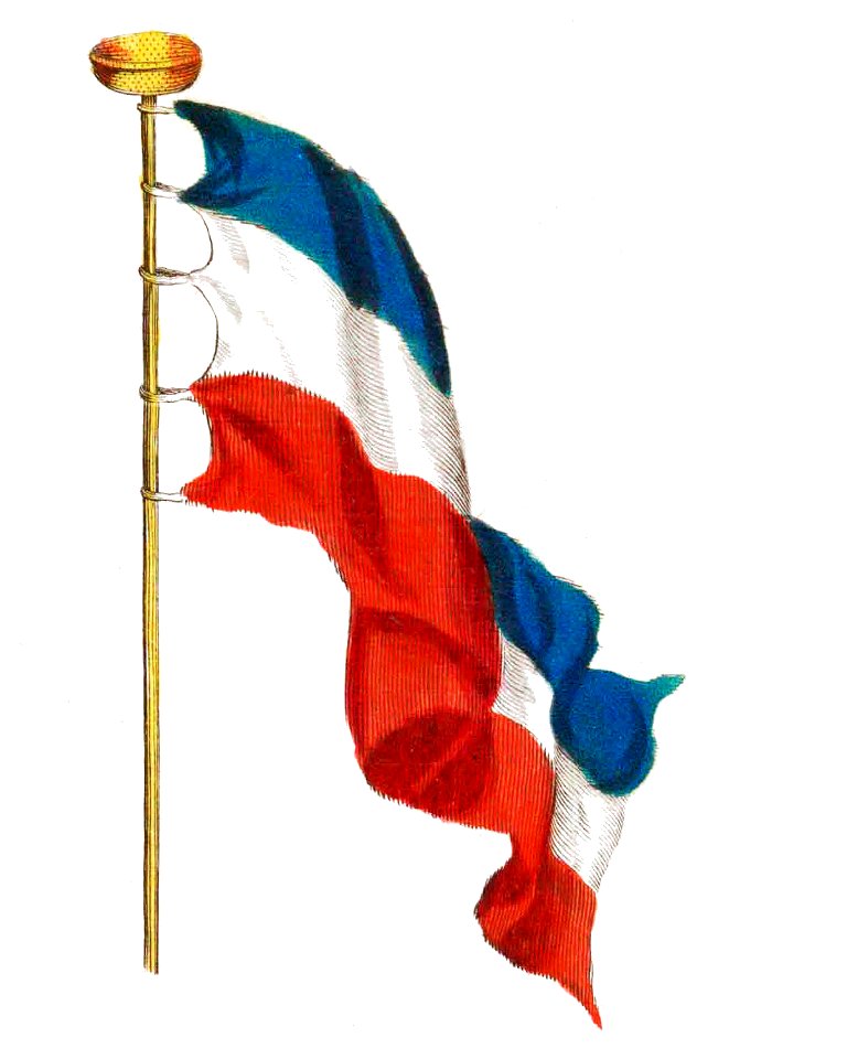 Nieuwe Hollandse scheeps-bouw 1695, Plate 69 (Vlag van Rostok)