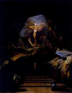 Nicolas-Bernard Lépicié - The Calvary Chapel of the Church Saint-Roch - WGA12899