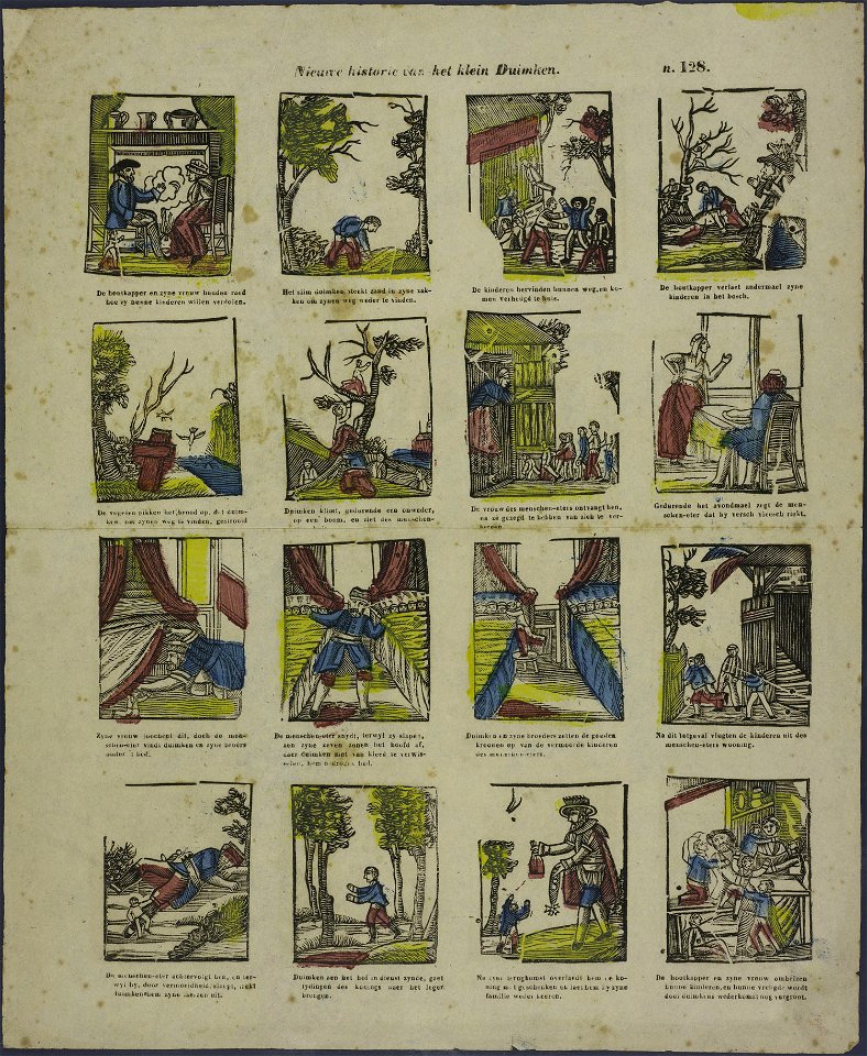 Nieuwe historie van het klein Duimken-Catchpenny print-Borms 0626