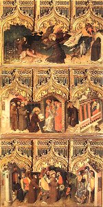 Nicolás Francés - Scenes from the Life of St Francis - WGA08089