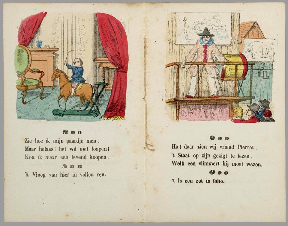 Nieuw AB boek naar een oud rijmpje en op een aardig wijsje (1856) - PPN 851964206 - Image 10