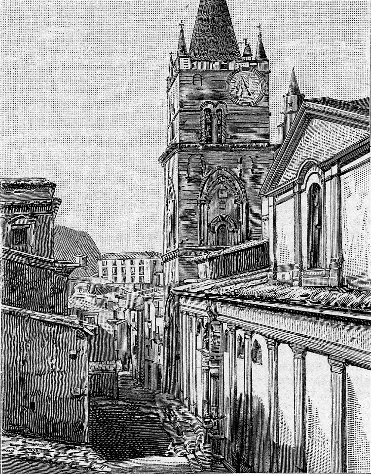 Nicosia – Campanile e Duomo (lato sud)