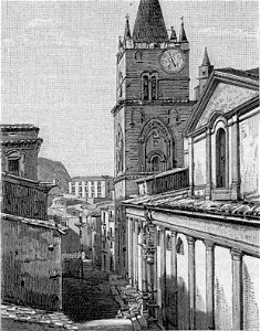 Nicosia – Campanile e Duomo (lato sud)