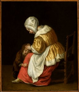 Nieznany malarz holenderski - Inspection - M.Ob.2463 MNW - National Museum in Warsaw