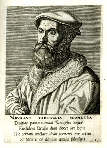 Nicolaus Tartaglia Geometra (BM 1925,1117.118)