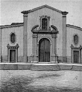 Nicosia – Chiesa di San Michele (xilografia)