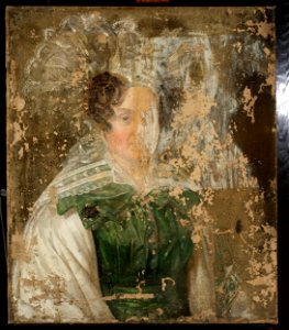 Nieznany malarz polski - Portrait of a woman - MP 4357 MNW - National Museum in Warsaw