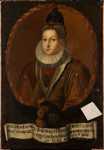Nieznany malarz polski - Portrait of Anna Kieżgałł née Radziwiłł (ca. 1512–1554) - MP 4425 MNW - National Museum in Warsaw