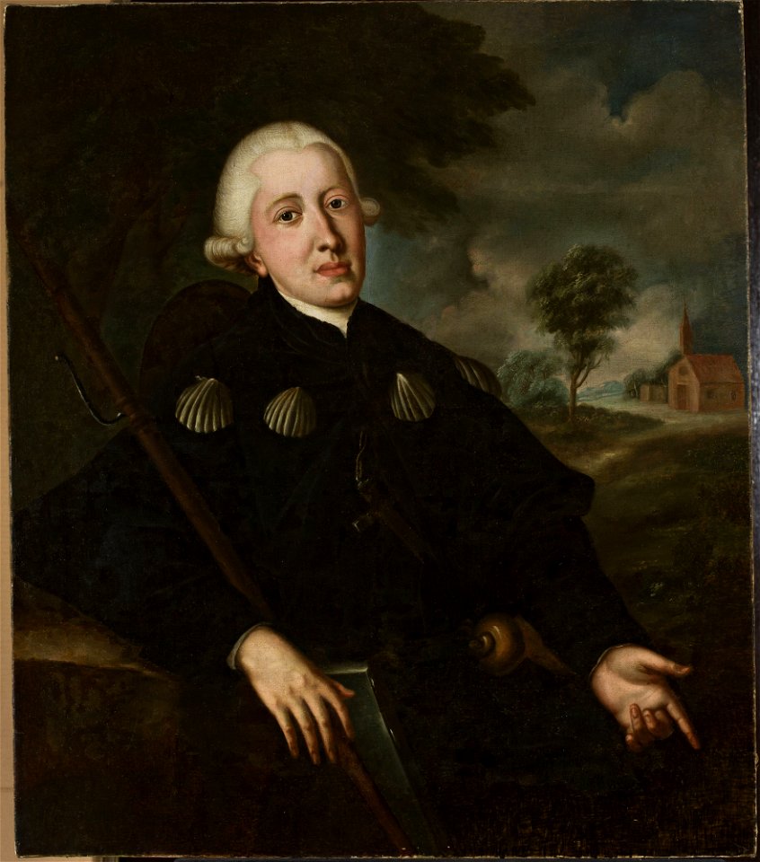 Nieznany malarz angielski - Portrait of Mr. Brown in a pilgrim’s attire - M.Ob.2387 - National Museum in Warsaw