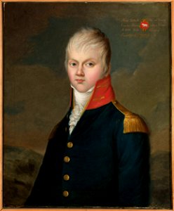 Nieznany malarz polski - Portrait of Józef Załuski (1786–1866) as a young man - MP 2632 MNW - National Museum in Warsaw
