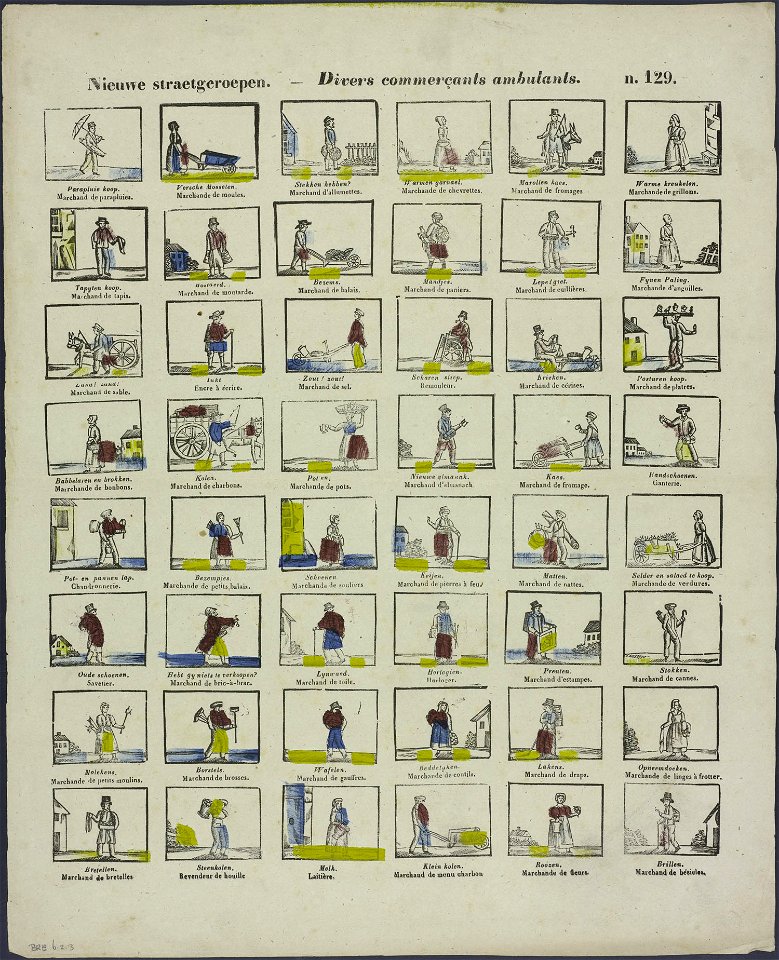 Nieuwe straetgeroepen-Catchpenny print-Borms 0243
