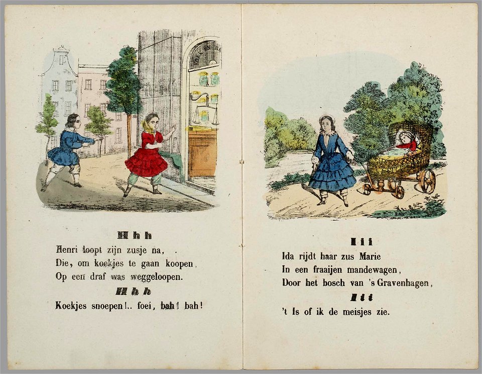Nieuw AB boek naar een oud rijmpje en op een aardig wijsje (1856) - PPN 851964206 - Image 7