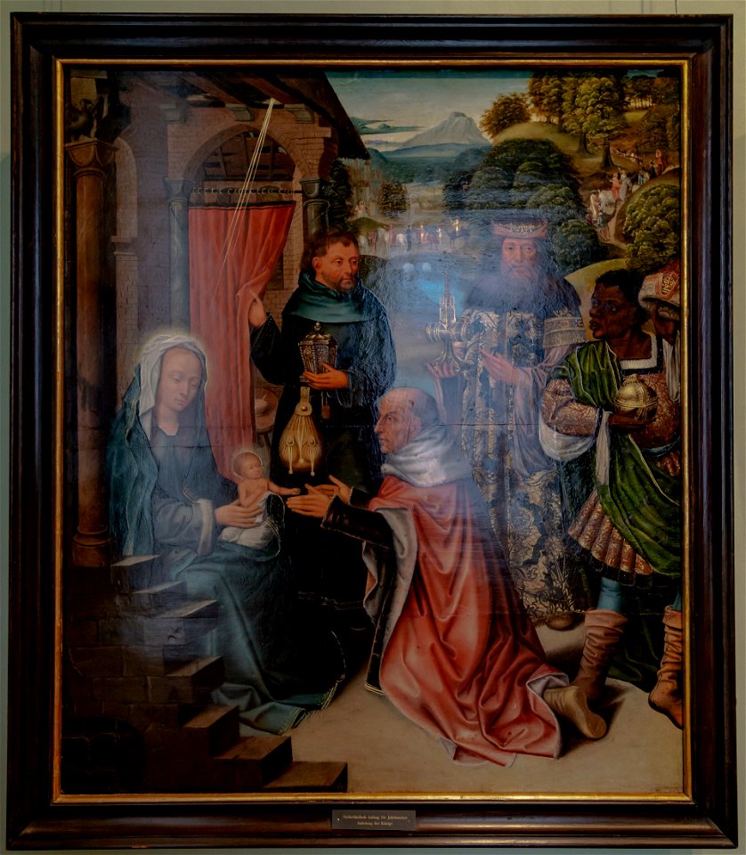 Niederländischer Maler-Anbetung der Könige-4667