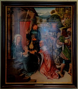 Niederländischer Maler-Anbetung der Könige-4667
