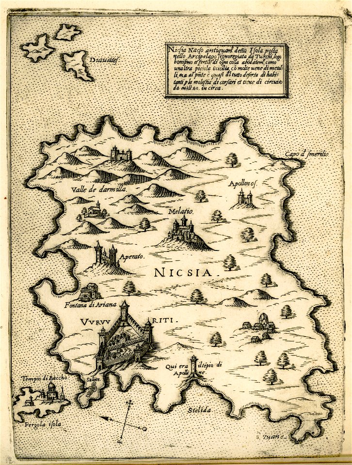 Nicsia - Camocio Giovanni Francesco - 1574
