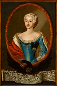 Nieznany malarz polski - Portrait of Teresa Barbara Pac née Radziwiłł (1714–1780) - MP 4770 MNW - National Museum in Warsaw