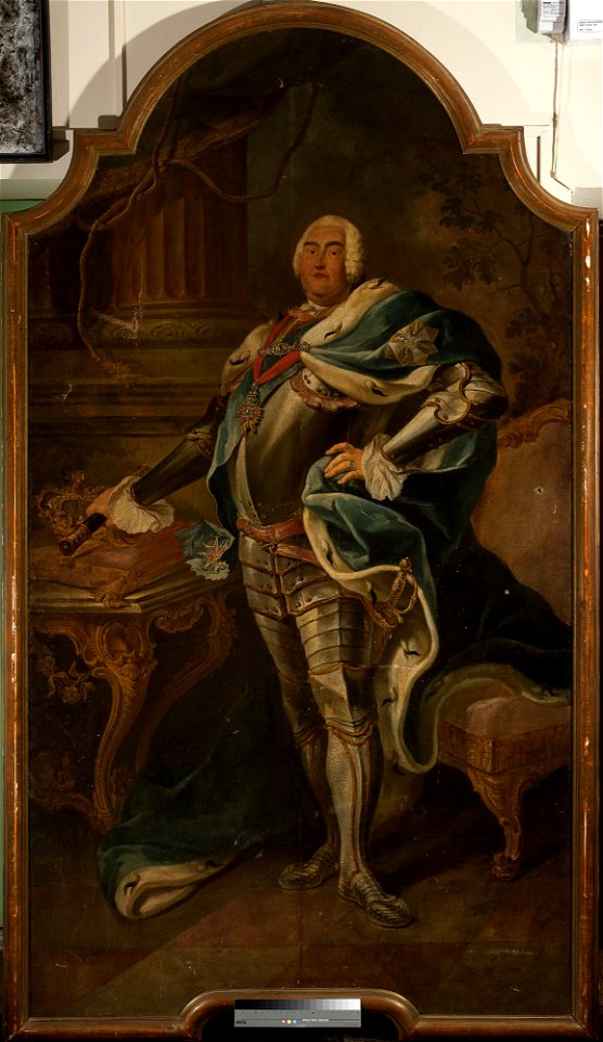 Nieznany malarz polski - Portrait of Augustus III (1696–1763), King of Poland - MP 3185 MNW - National Museum in Warsaw