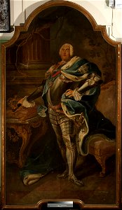 Nieznany malarz polski - Portrait of Augustus III (1696–1763), King of Poland - MP 3185 MNW - National Museum in Warsaw
