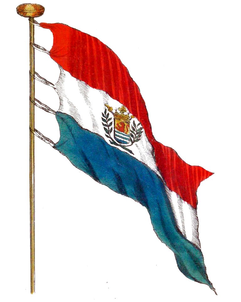 Nieuwe Hollandse scheeps-bouw 1695, Plate 22 (Zeeuwse vlag)