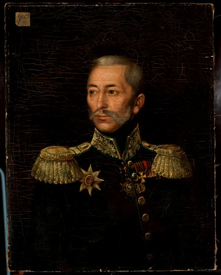 Nieznany malarz polski - Portrait of Prince Tenishev - MP 5186 MNW - National Museum in Warsaw
