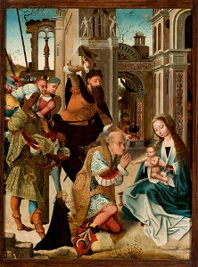 Nieznany malarz niderlandzki - Adoration of the Magi - 185976 - National Museum in Warsaw