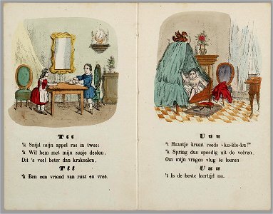 Nieuw AB boek naar een oud rijmpje en op een aardig wijsje (1856) - PPN 851964206 - Image 13