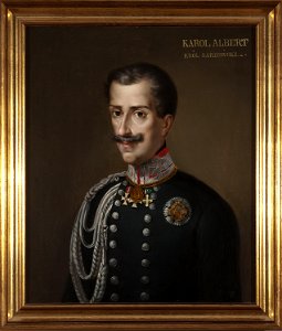 Nieznany malarz polski - Portraif of Charles Albert, king of Sardinia - MP 2089 MNW - National Museum in Warsaw