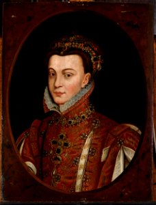 Nieznany malarz polski - Portrait of Elisabeth of Valois (1545–1568), queen of Spain - MP 5270 - National Museum in Warsaw