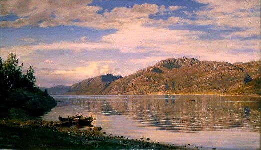 Amaldus Nielsen - From the Maurangerfjord - NG.M.02086 - National Museum of Art, Architecture and Design