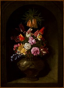 Nieznany malarz holenderski - Flowers in a vase - M.Ob.1418 MNW - National Museum in Warsaw