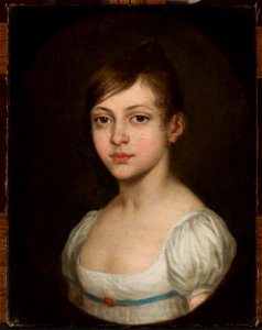 Nieznany malarz polski - Portrait of Julia Cieślik - MP 2737 MNW - National Museum in Warsaw