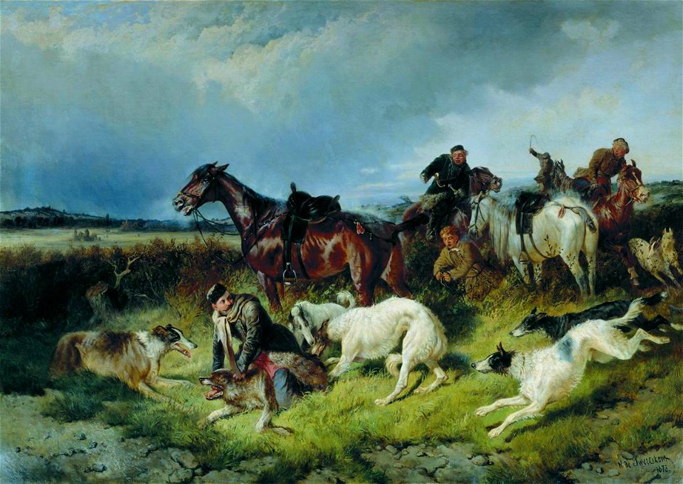 Nikolai Sverchkov - The Wolf Hunt