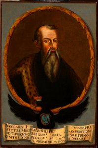 Nieznany malarz polski - Portrait of Mikołaj I Radziwiłł (1366–1466^), legendary figure - MP 4448 MNW - National Museum in Warsaw. Free illustration for personal and commercial use.