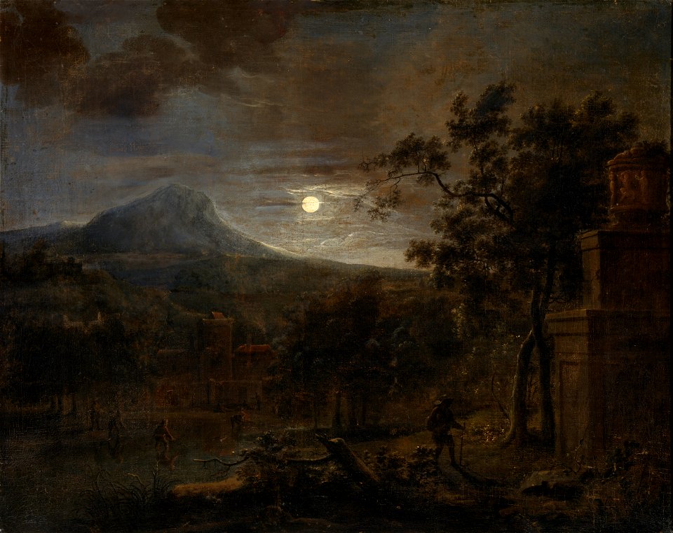 Night Scene with Poachers P11982