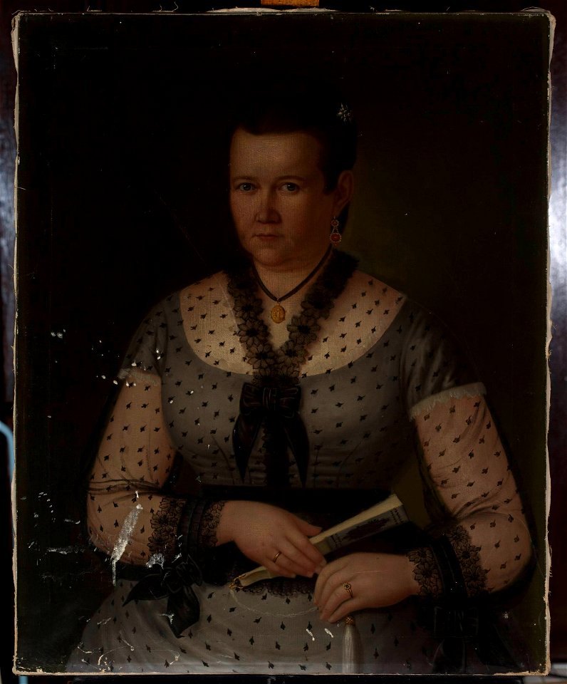 Nieznany malarz polski - Portrait of Michalina Chojnacka - MP 2356 MNW - National Museum in Warsaw