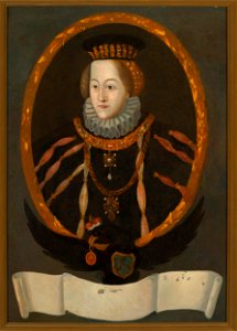 Nieznany malarz polski - Portrait of Elżbieta Radziwiłł née Szydłowiecka (1533–1562) - MP 4449 MNW - National Museum in Warsaw