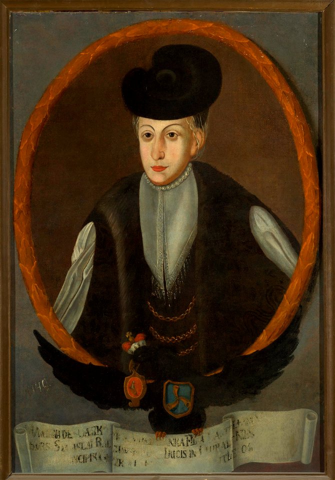 Nieznany malarz polski - Portrait of Marianna Radziwiłł née Myszka (1563–1600) - MP 4459 MNW - National Museum in Warsaw