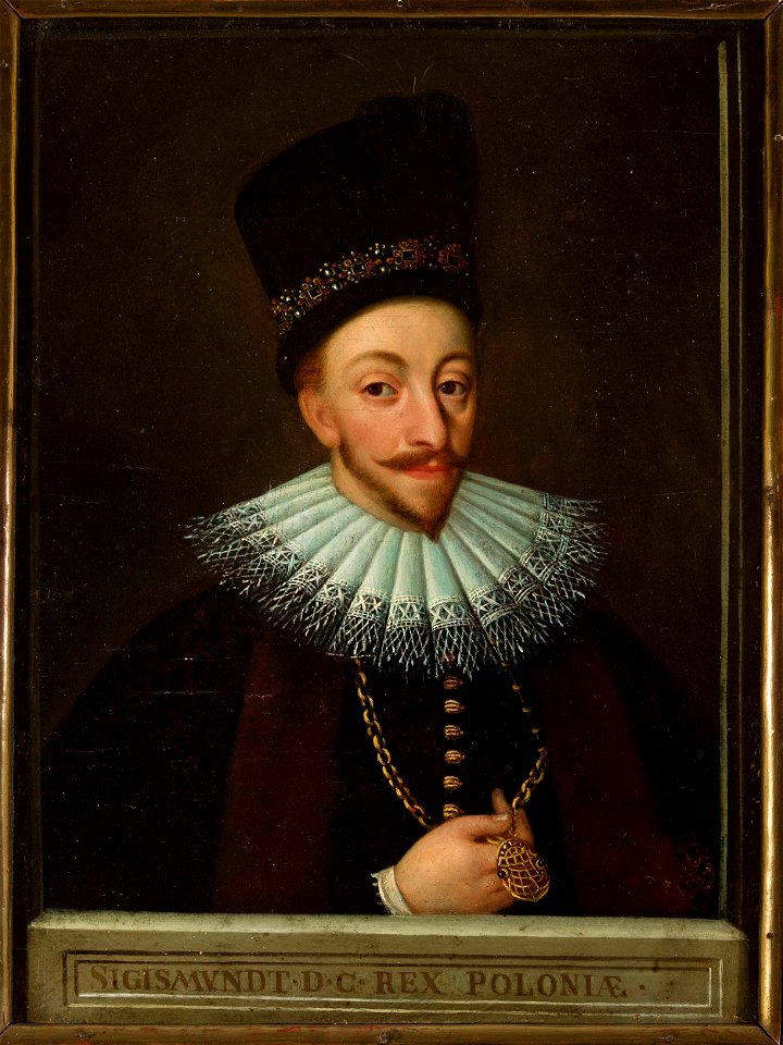 Nieznany malarz polski - Portrait of Sigismund III Vasa (1566–1632), King of Poland - MP 188 MNW - National Museum in Warsaw