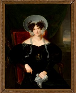 Nieznany malarz polski - Portrait of Zofia Potocka née Branicka, wife of Artur - 128979 - National Museum in Warsaw