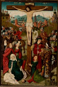 Nieznany malarz norymberski - Crucifixion of Christ - M.Ob.1405 MNW - National Museum in Warsaw