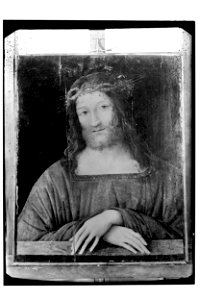 Nieznany malarz lombardzki - Christ in the crown of thorns (Ecce Homo) - 128813 - National Museum in Warsaw